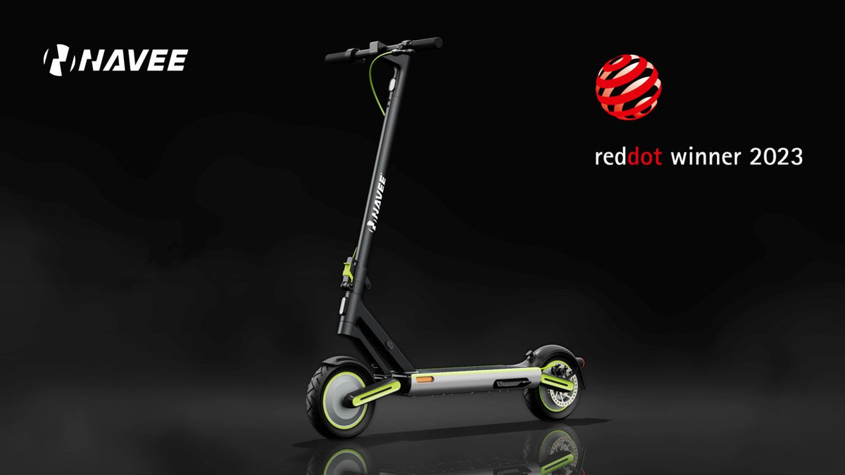 NAVEE V50 Smart Electric Scooter - App Connectivity & Compact Folding –  MaxStrata
