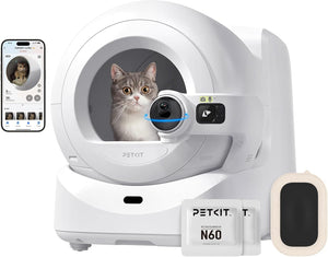 [Deal]PETKIT PUROBOT ULTRA Self Cleaning Cat Litter Tray with AI-Powered Camera