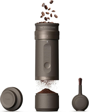 OutIn Fino Portable Electric Coffee Grinder with 28 Precise Grind Settings