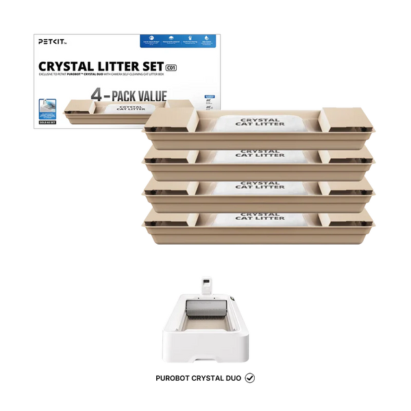 PETKIT Crystal Litter Set