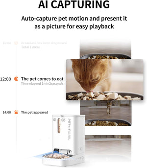 PETKIT YumShare Dual-hopper Automatic Feeder with Camera