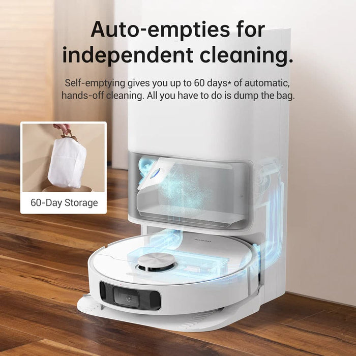 Dreame D10 Plus Robot Vacuum Cleaner and Mop with 2.5L Self Emptying  Station