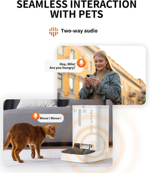 PETKIT YumShare Dual-hopper Automatic Feeder with Camera