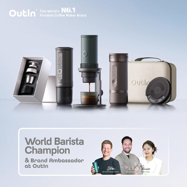 OutIn Nano Portable Electric Espresso Machine