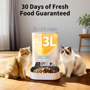 PETKIT YumShare Dual-hopper 2 Automatic Feeder with Camera