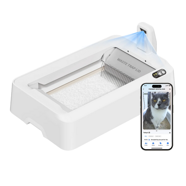 PETKIT Purobot Crystal Litter Self Cleaning Cat Litter Tray